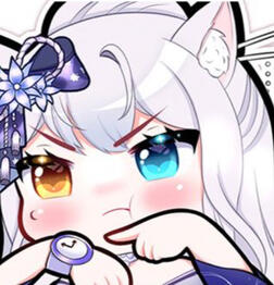 fae pointing her finger at her watch