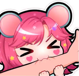 fae biting on to someone's arm